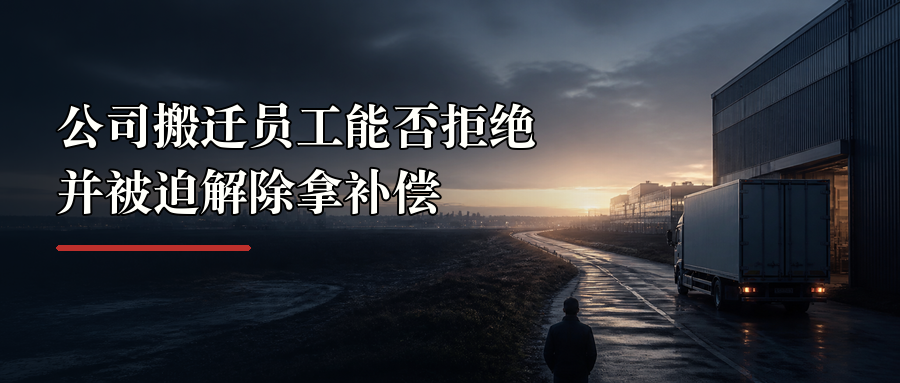 公司搬迁员工能否拒绝并被迫解除拿补偿封面