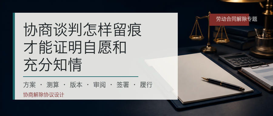 协商谈判怎样留痕才能证明自愿和充分知情封面