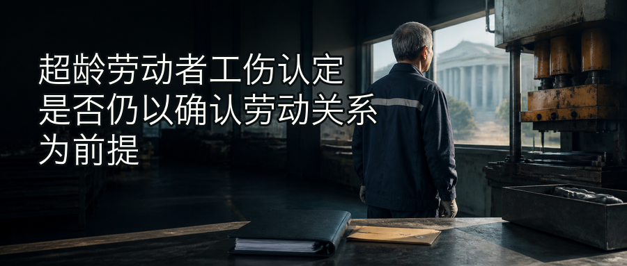 超龄劳动者工伤认定是否仍以确认劳动关系为前提封面